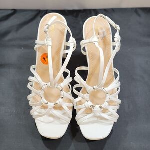 BRAND NEW CHASE+CHLOE BLOCK HEEL OPEN TOE MULTI-STRAP SANDAL S2